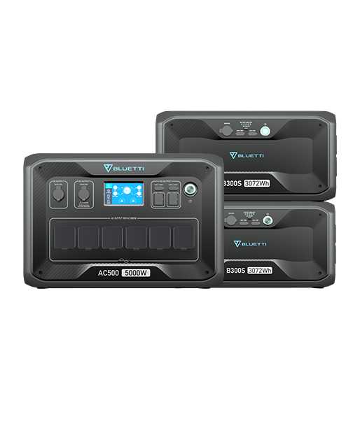 BLUETTI AC500 + B300S Home Battery Backup