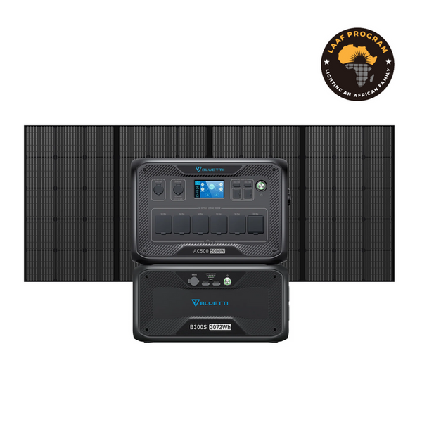 BLUETTI AC500 + B300S Home Battery Backup