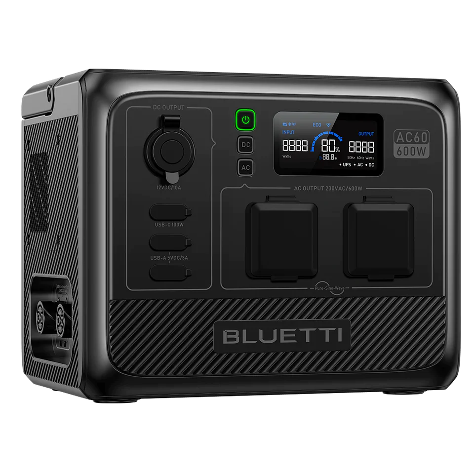 BLUETTI AC60/P Portable Power Station | 600W 403/504Wh