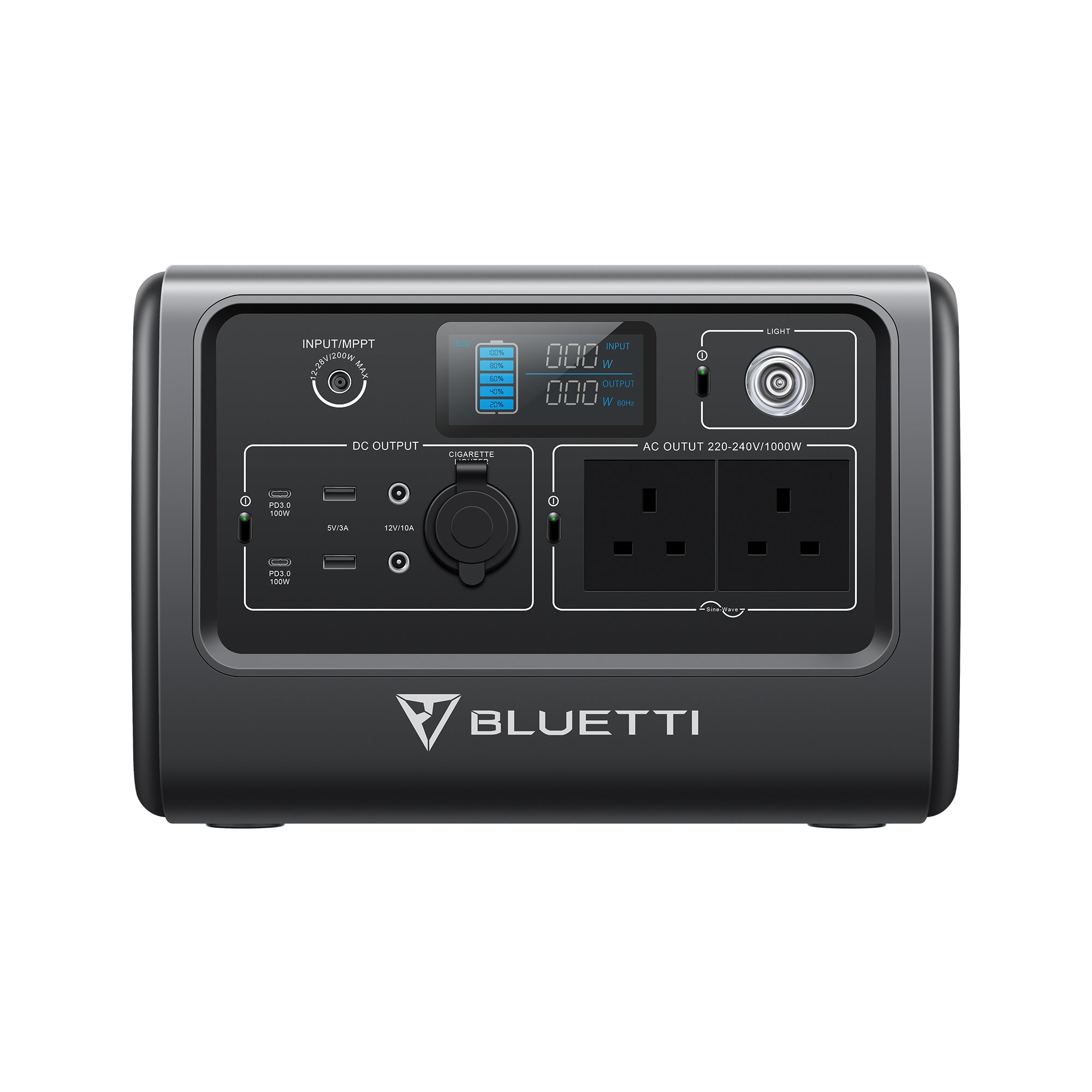 BLUETTI EB70 Portable Power Station | 1000W 716Wh